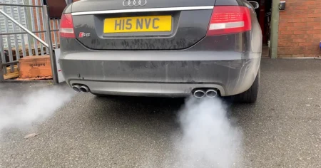 Audi S6 V10 Gets a Roaring Makeover with Custom Exhaust Modifications