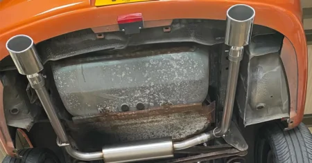 Chevy Camaro V6 Twin Stainless Exhaust