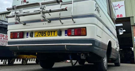 Stainless Steel Exhaust - Vintage Camper - PP Tuning, Louth