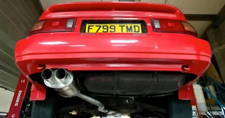 PP Tuning Stainless Steel Exhaust Pipes, Louth. 1989 Toyota Supra Exhaust Revamp.
